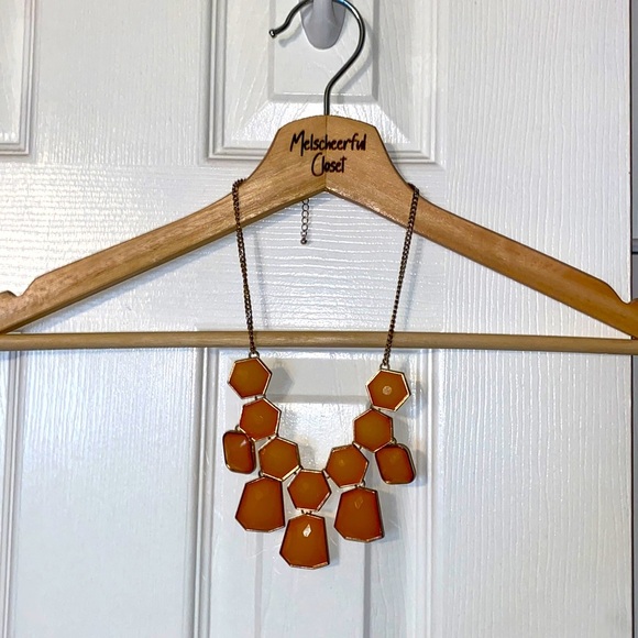 Melscheerful Jewelry - Orange Fashion Necklace